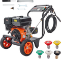 Vevor 4400 PSI Gas Pressure Washer 4.0 GPM with Copper Pump and 5 Quick Connect Nozzles New
