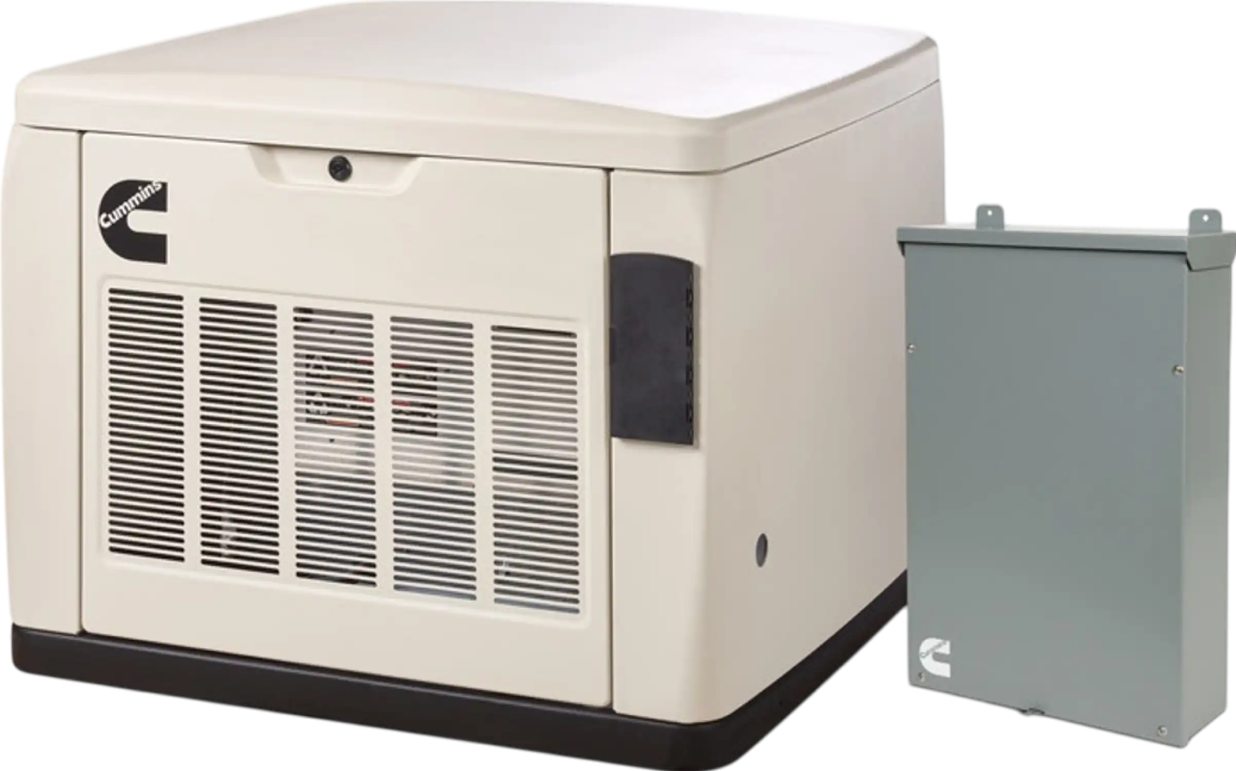 Cummins RS20ACE 20kW Quiet Connect Extreme Weather 1 Phase 120/240V Standby Generator with 200A Transfer Switch A071Z395 New