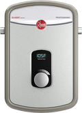Rheem RTEX-08 Classic 8 kW 1.95 GPM Tankless Electric Water Heater Indoor 240V New