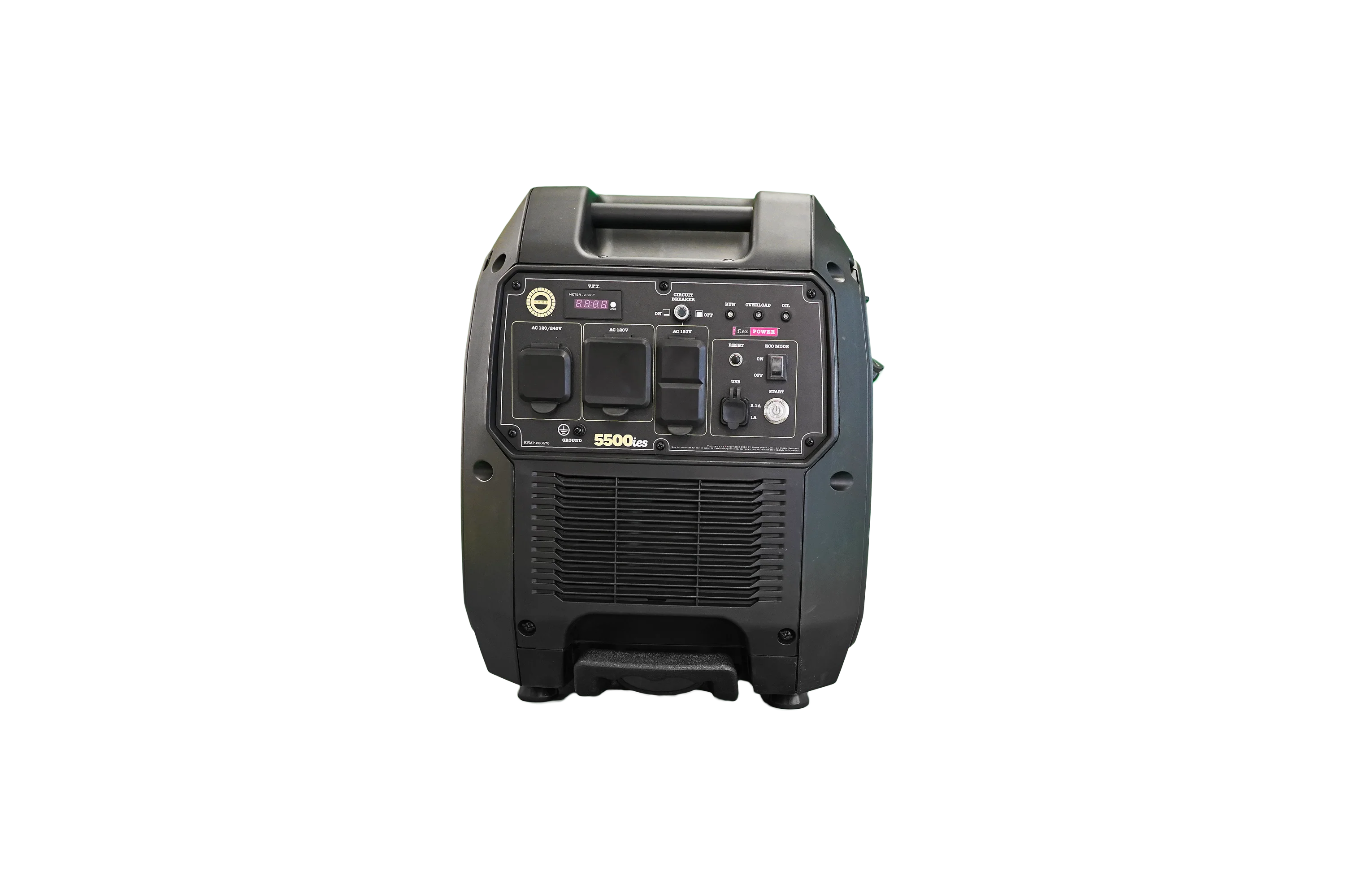RVMP Flex Power 5500ies Inverter Generator 5000W/5500W RV Ready Electric Start Gas New