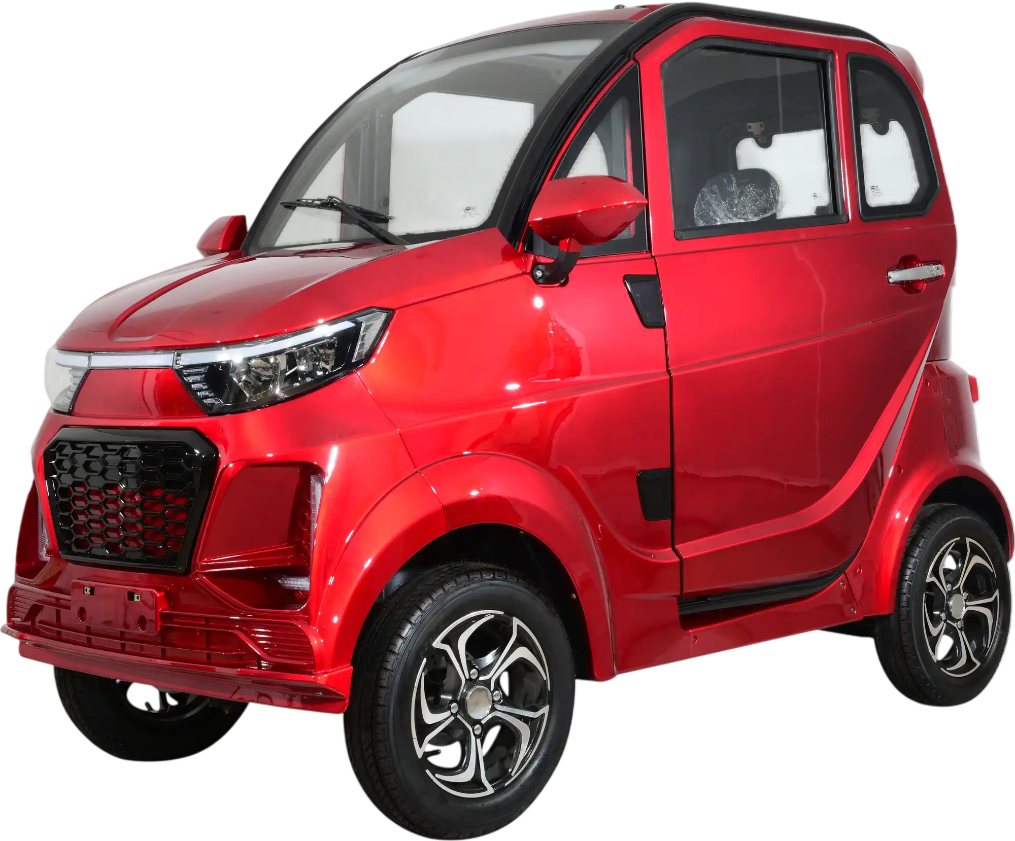 Green Transporter Q Express Mobility Scooter Fully Enclosed Cabin 25-35 Mile Range 18 MPH 60V 1200W New