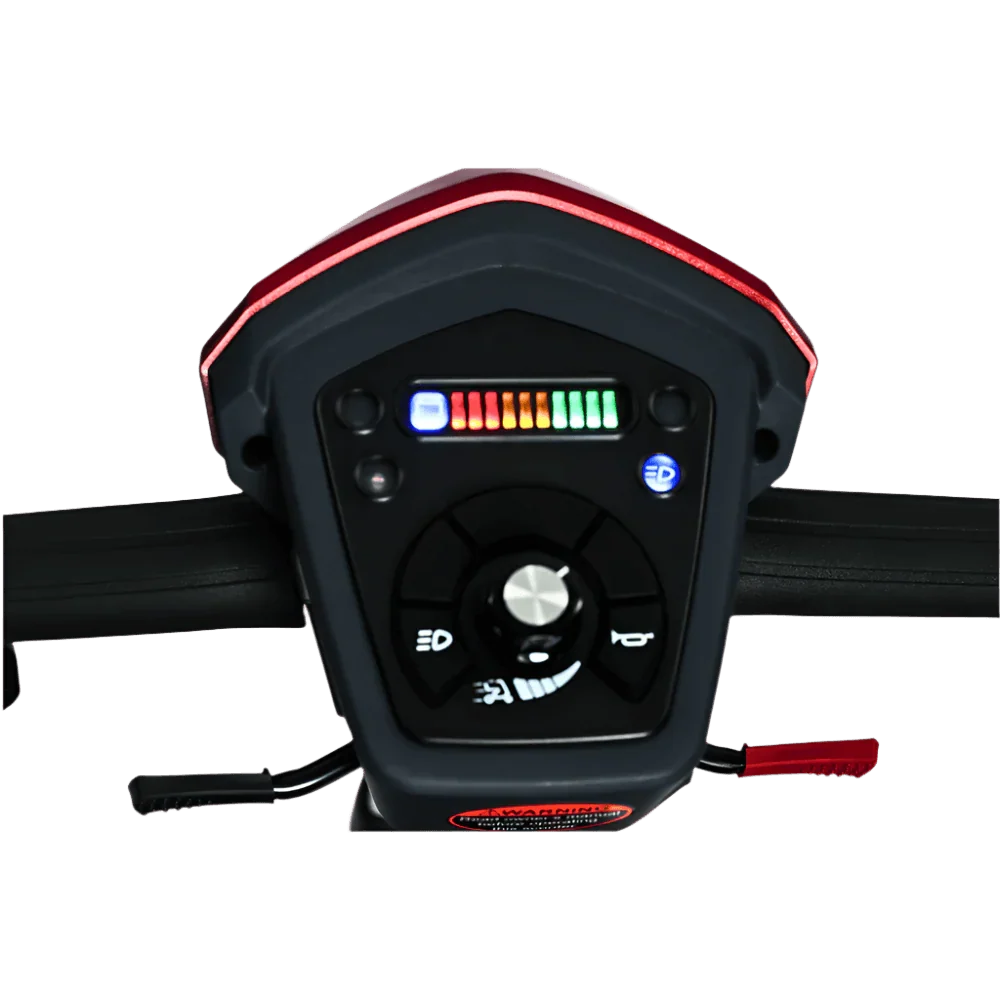 EV Rider Transport 4M Mobility Scooter Manual Fold 4 Wheel 250 lbs. Capacity 24V 10Ah Li-Ion Battery 3.7 MPH 7 Miles S19FM New