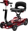 EV Rider Transport 4M Mobility Scooter Manual Fold 4 Wheel 250 lbs. Capacity 24V 10Ah Li-Ion Battery 3.7 MPH 7 Miles S19FM Open Box