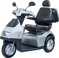Afikim Afiscooter S3 3-Wheel Electric Mobility Scooter Silver New