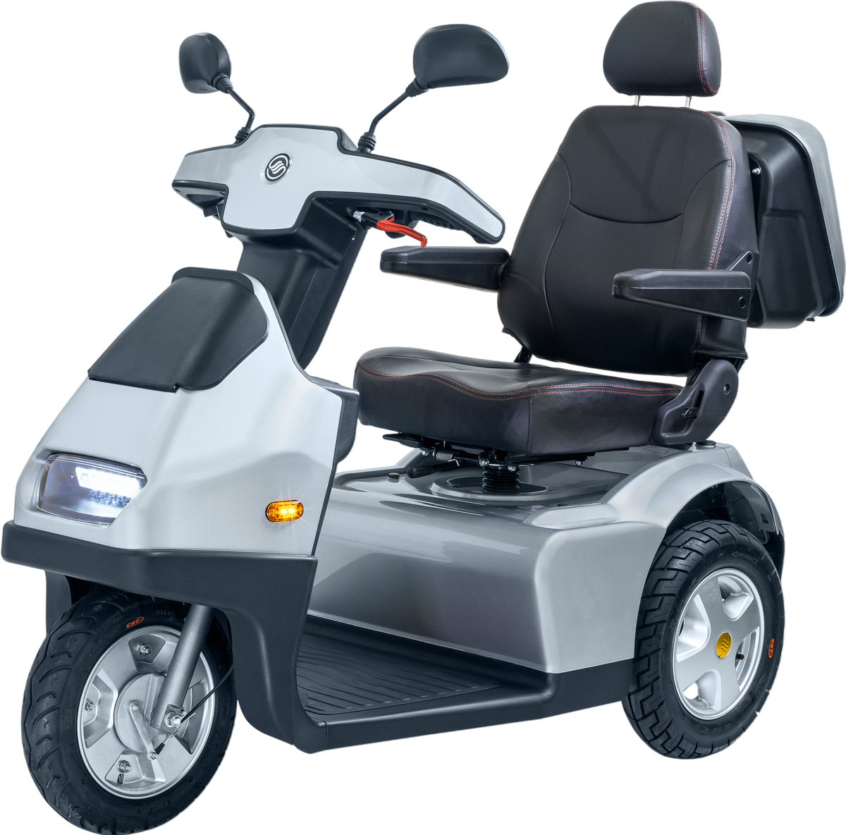 Afikim Afiscooter S3 3-Wheel Electric Mobility Scooter Silver New