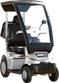 Afikim Afiscooter S4 4-Wheel Electric Mobility Scooter Silver New