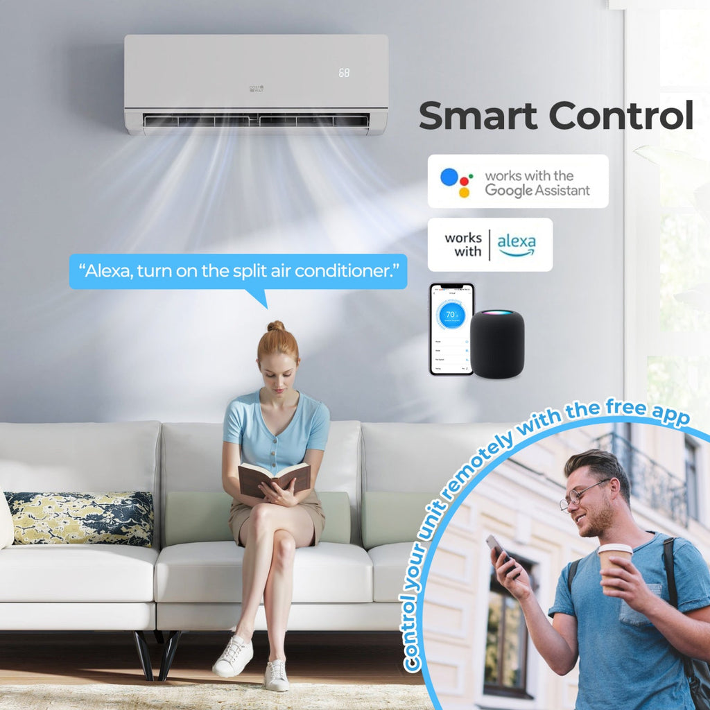 Costway SEERXtreme 12,000 BTU 24 SEER2 208-230V Mini Split AC w/ Bracket 36361931 New