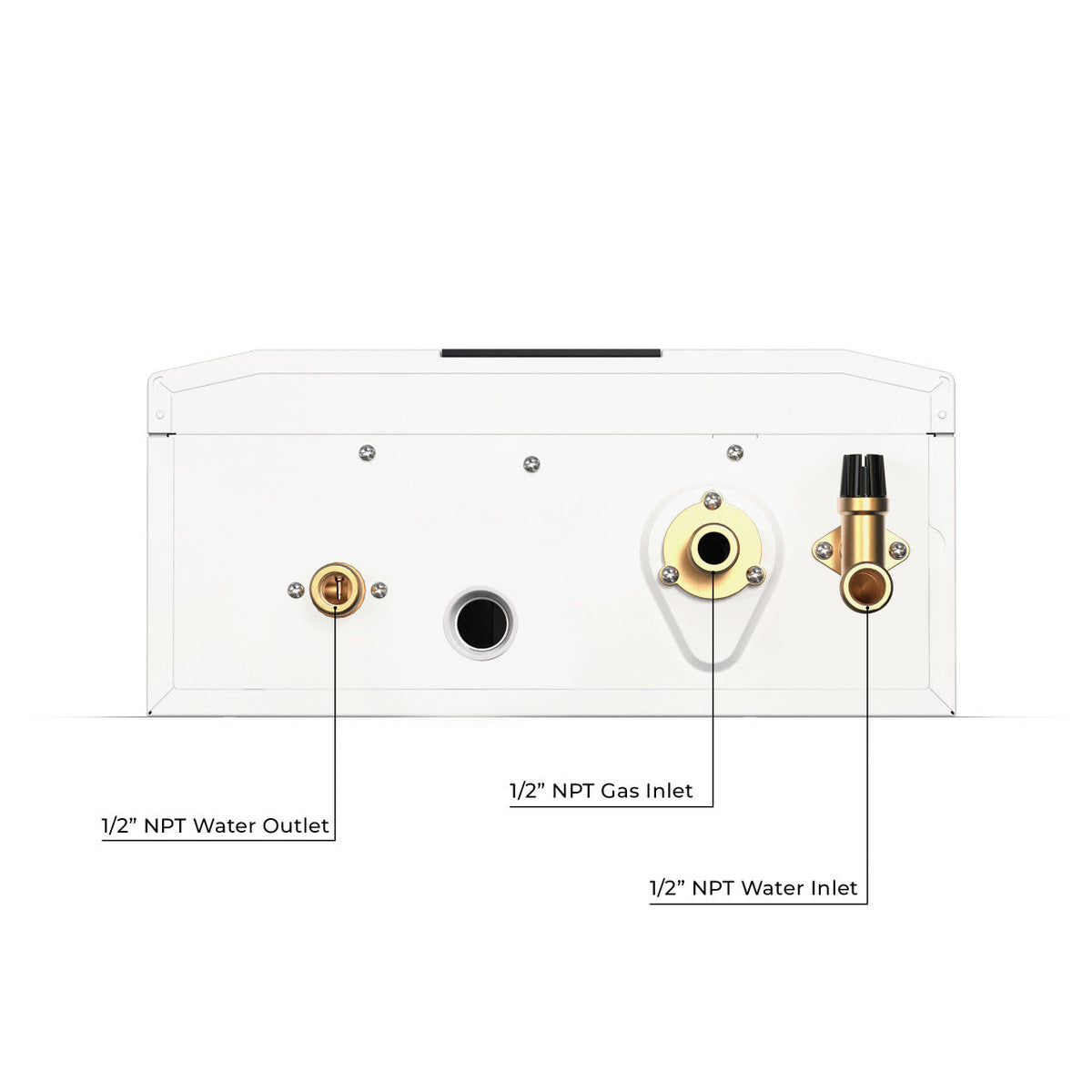 Eccotemp SH12-A SmartHome Tankless Water Heater Natural Gas 4 GPM Indoor Wi-Fi Open Box