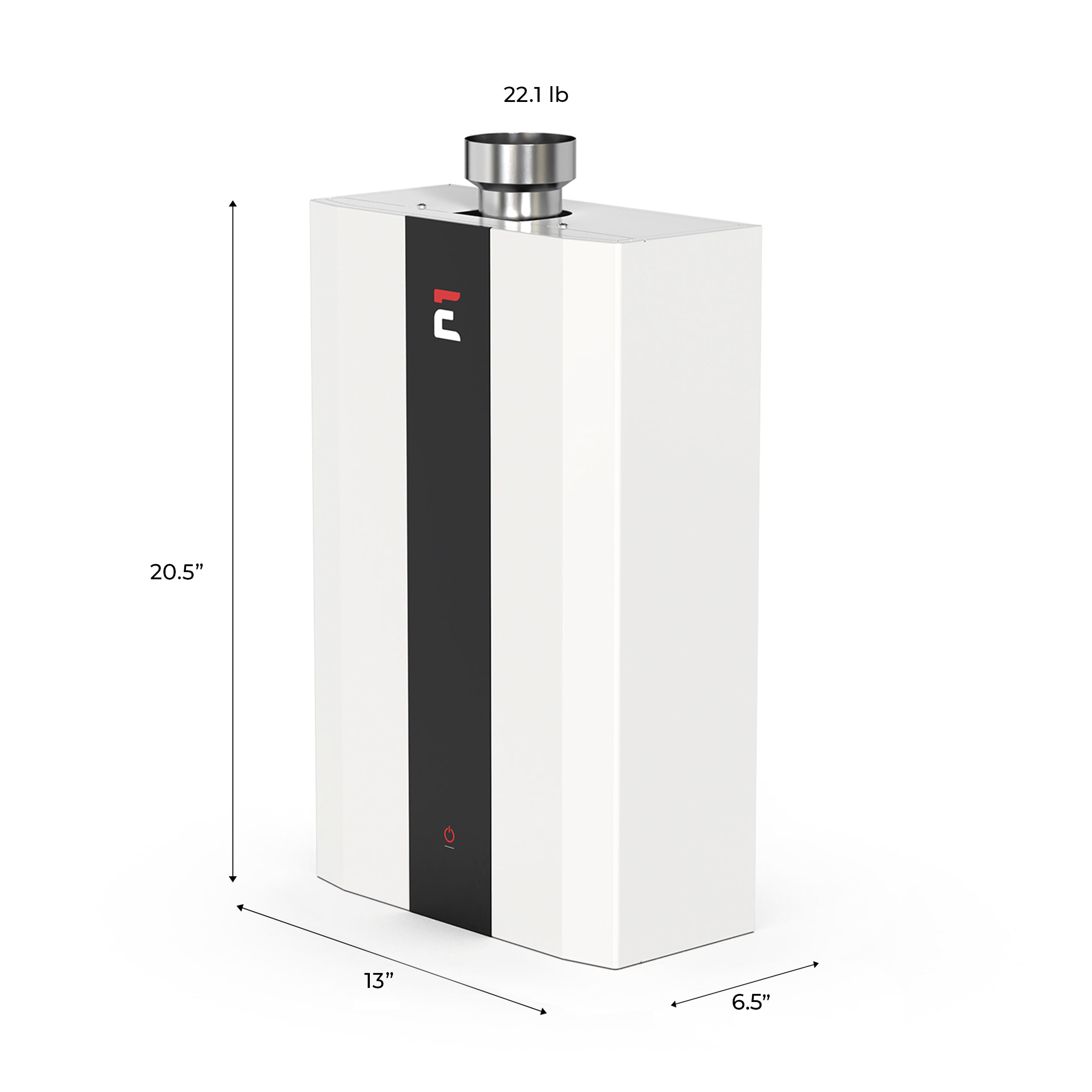 Eccotemp SH12-A SmartHome Tankless Water Heater Natural Gas 4 GPM Indoor Wi-Fi Open Box