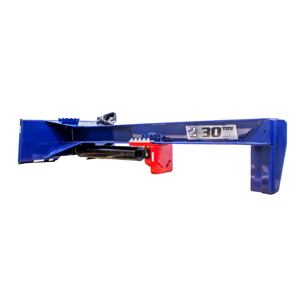 Iron and Oak Log Splitter 30 Ton Horizontal Skid Steer Mount SMH3030 New