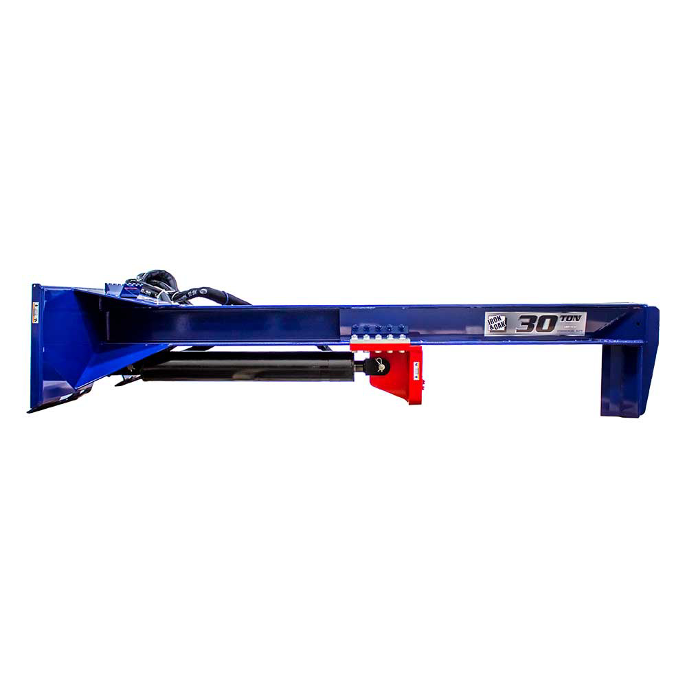 Iron and Oak Log Splitter 30 Ton Horizontal Skid Steer Mount SMH3030 New