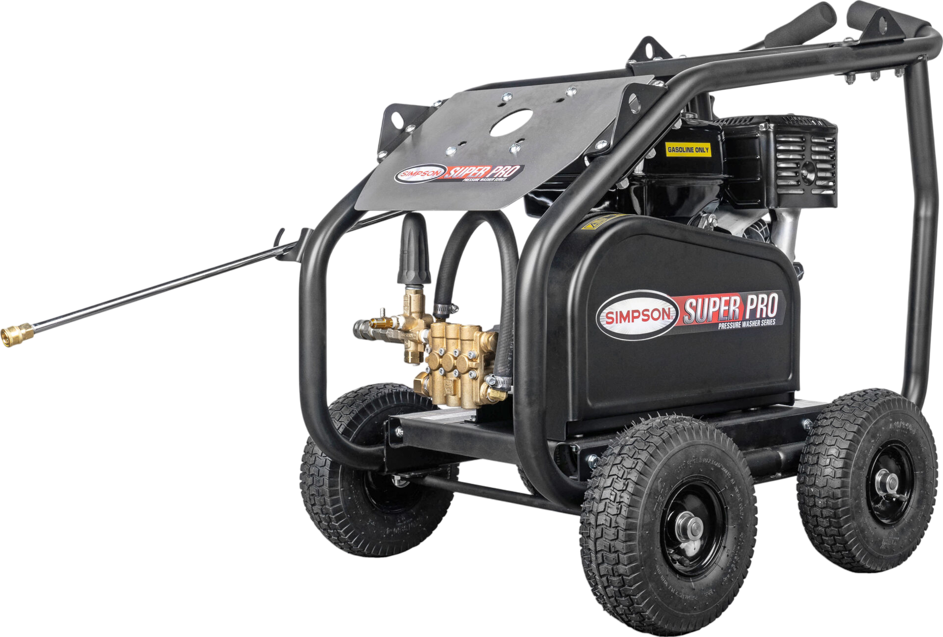 Simpson Super Pro Roll-Cage Gas Pressure Washer 4200 PSI 4 GPM with Honda GX390 Engine New