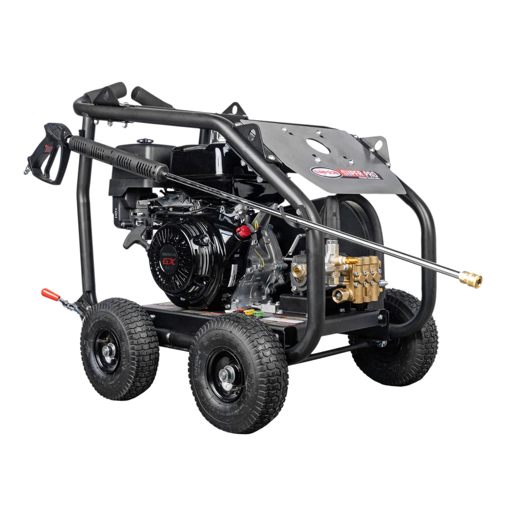 Simpson Super Pro Roll-Cage Gas Pressure Washer 4200 PSI 4 GPM with Honda GX390 Engine New