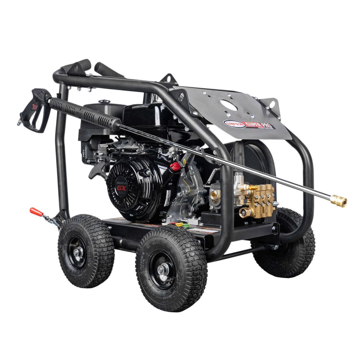 Simpson Super Pro Roll-Cage Gas Pressure Washer 4200 PSI 4 GPM with Honda GX390 Engine New