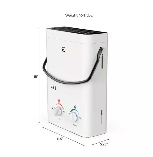 Eccotemp L5 1.5 GPM Propane Tankless Water Heater w/ EccoFlo Pump Open Box