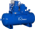 Quincy QP Pro Plus Air Compressor 10 HP 120 Gallon Two Stage 3-Phase 460V 4103DS12HCB46P New