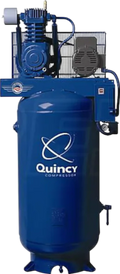 Quincy QT Pro Plus Air Compressor 7.5 HP 80 Gallon Two Stage 1-Phase 230V 471CS80VCBP New