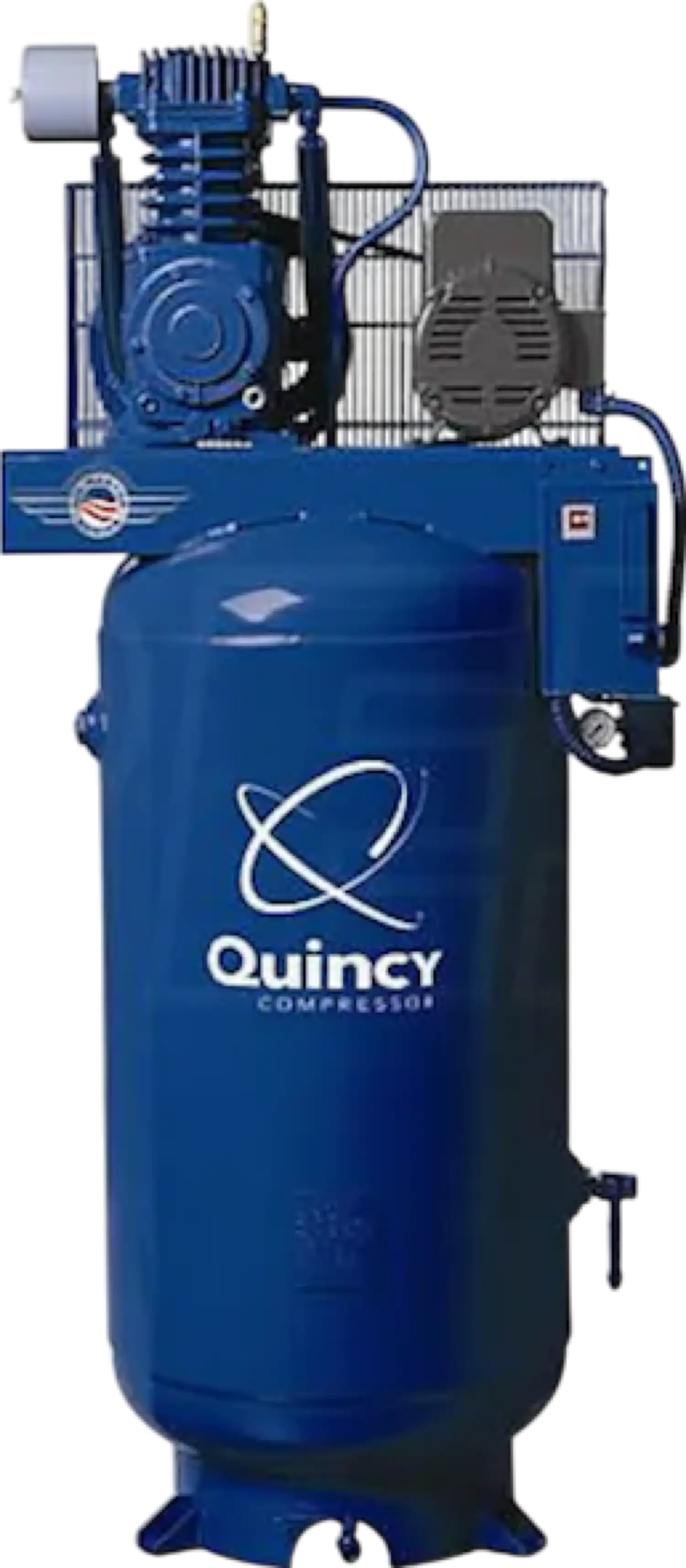 Quincy QT Pro Plus Air Compressor 7.5 HP 80 Gallon Two Stage 1-Phase 230V 471CS80VCBP New