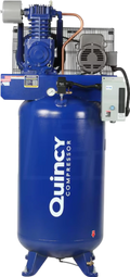 Quincy QT Pro Plus Air Compressor 5 HP 80 Gallon Two Stage 1-Phase 230V 451CS80VCBP New