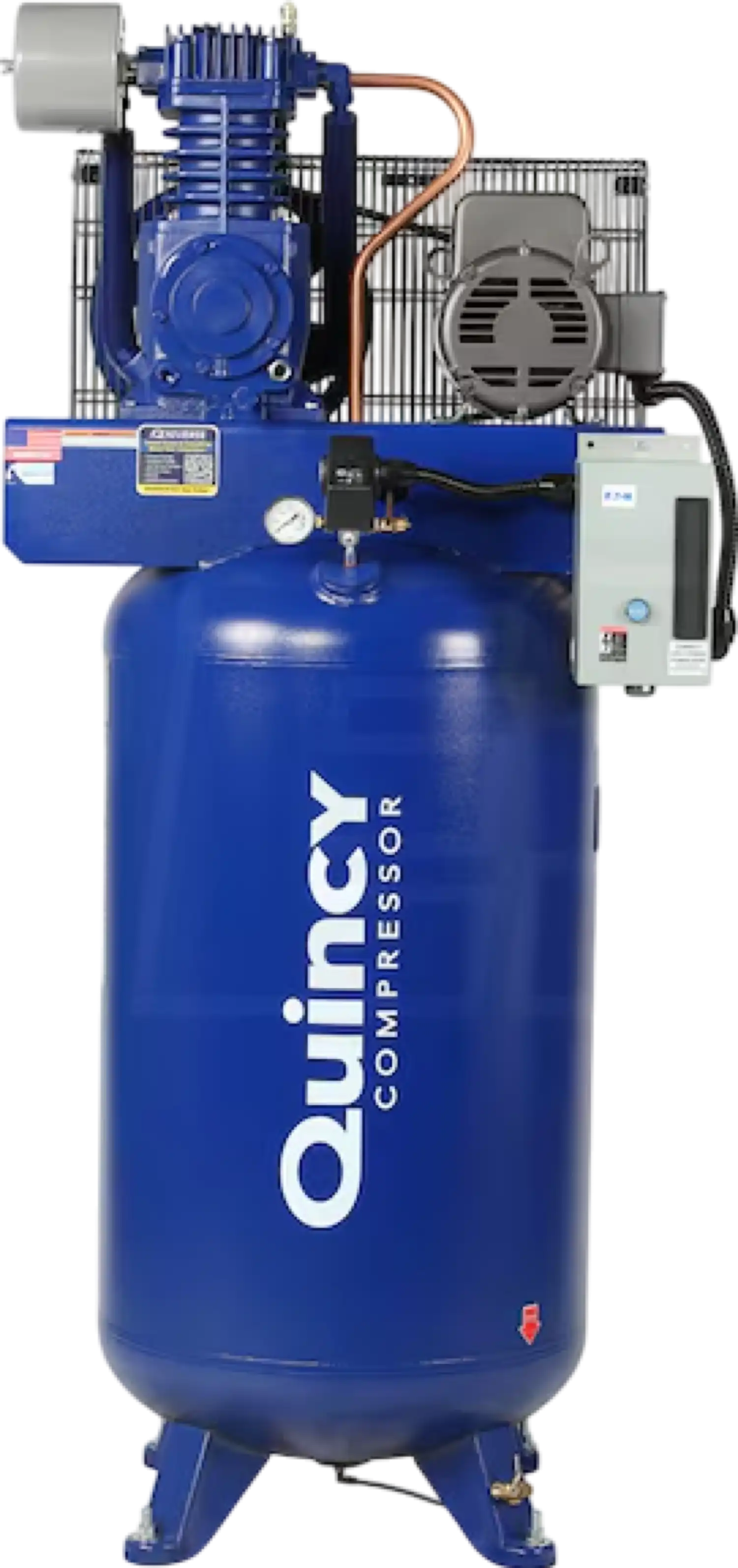 Quincy QT Pro Plus Air Compressor 5 HP 80 Gallon Two Stage 1-Phase 230V 451CS80VCBP New