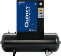 Quincy QGS Air Compressor 5 HP 60 Gallon Tank-Mounted Rotary Screw 1-Phase 230V New