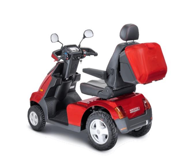 Afikim Afiscooter S4 4-Wheel Electric Mobility Scooter Silver New