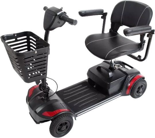 Journey 08910 Adventure Mobility Scooter 4-Wheel 270W Electric 24V 15Ah Max Speed 5 MPH Max Range 12.4 Miles New