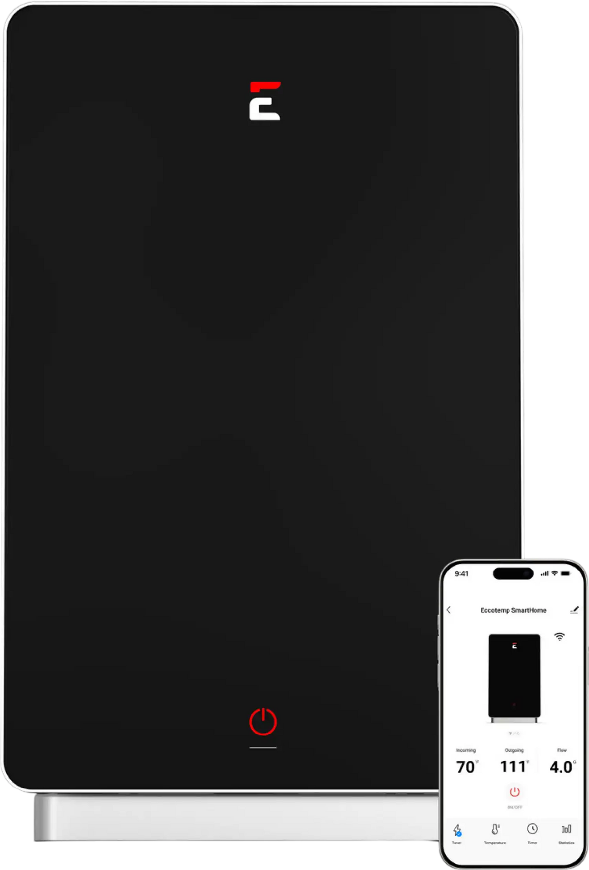 Eccotemp SHiE-27 SmartHome Tankless Water Heater 27kW 4.5 GPM Indoor Wi-Fi Open Box