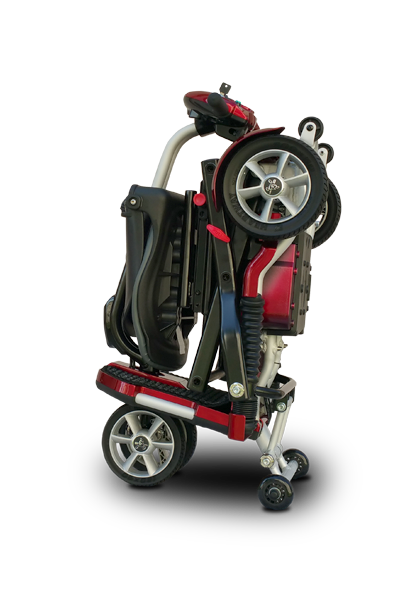 EV Rider Transport Plus Folding Scooter Blue Open Box