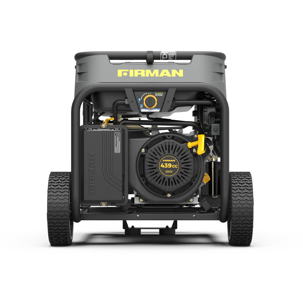 Firman T07573 Tri-Fuel Gas Propane Natural Gas Generator 7500W/9400W 120/240V with Electric Start Manufacturer RFB