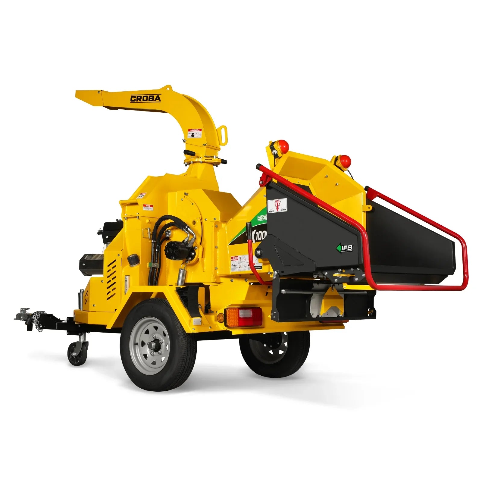 MechMaxx TX1000 Wood Chipper 35HP 1000cc ZONSEN Electric Start 8" Gas Powered Commercial Intelligent Hydraulic Feeding System New
