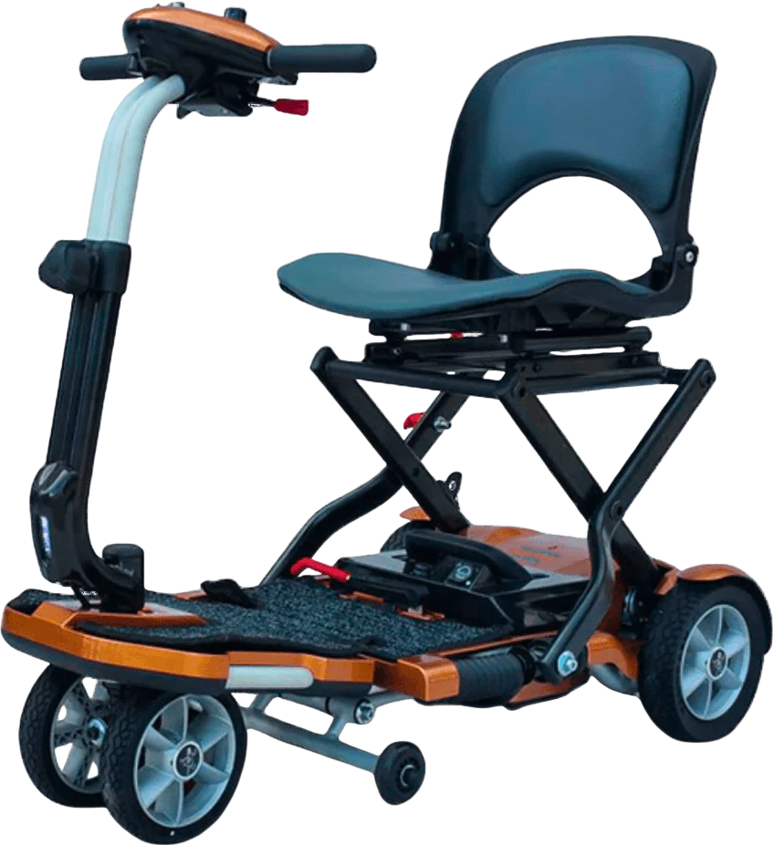 EV Rider Transport Plus Folding Mobility Scooter 250 lbs. Capacity  12V SLA 4 MPH 8 Miles New