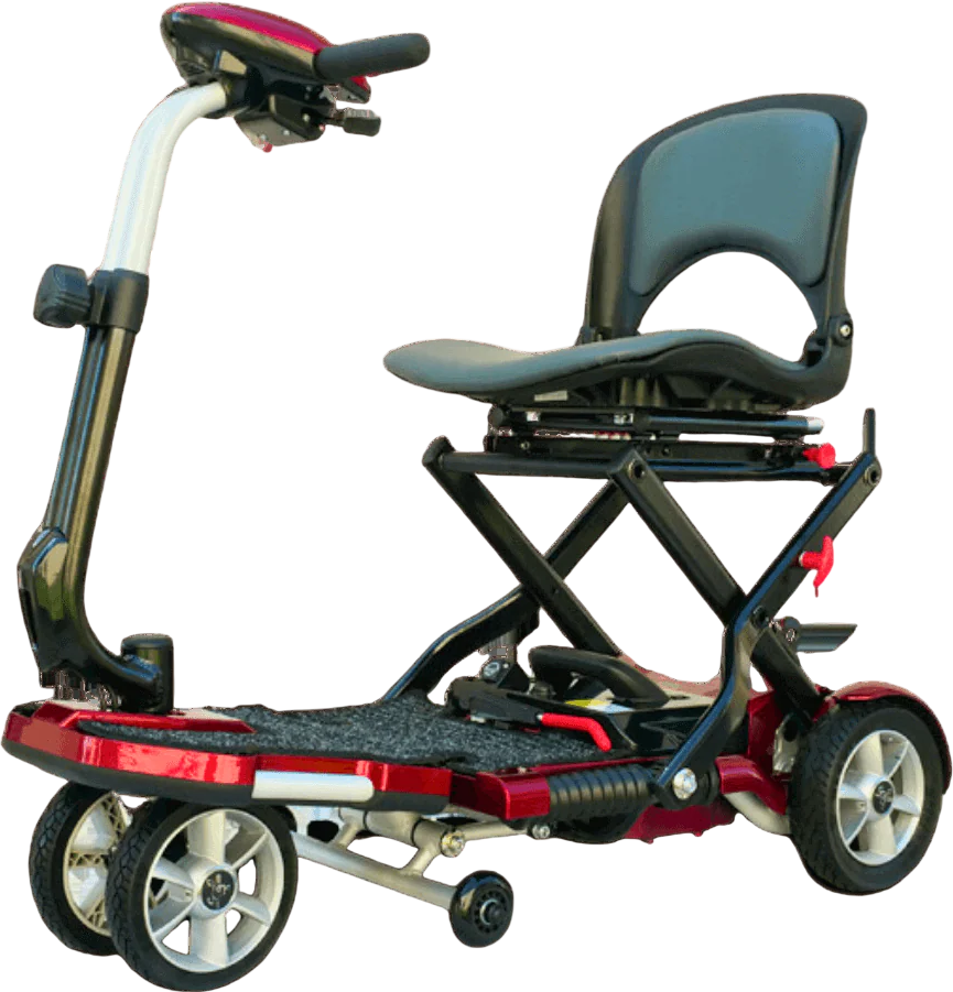 EV Rider Transport Plus Folding Mobility Scooter 250 lbs. Capacity  12V SLA 4 MPH 8 Miles New