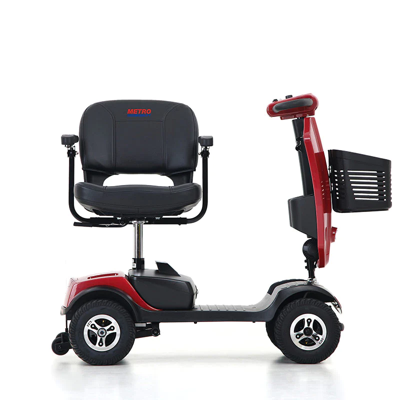 Metro Mobility Patriot Mobility Scooter 4 Wheel Electric 24V 12Ah 300W 4.97 MPH 10 Mile Range Manufacturer RFB