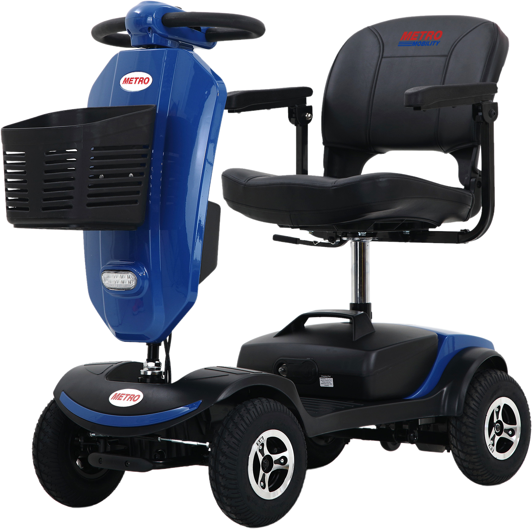 Metro Mobility Patriot Mobility Scooter 4 Wheel Electric 24V 12Ah 300W 4.97 MPH 10 Mile Range Manufacturer RFB