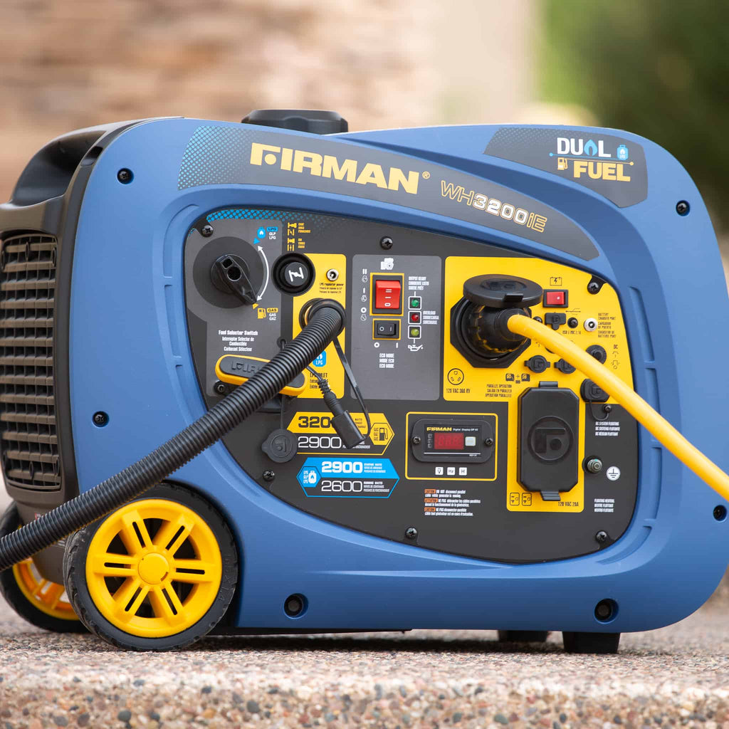 Firman WH02942 2900W/3200W Dual Fuel Electric Start Inverter Generator Manufacturer RFB