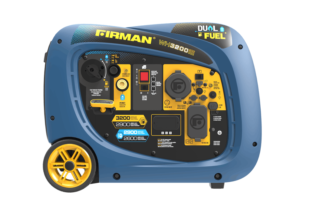 Firman WH02942 2900W/3200W Dual Fuel Electric Start Inverter Generator Manufacturer RFB