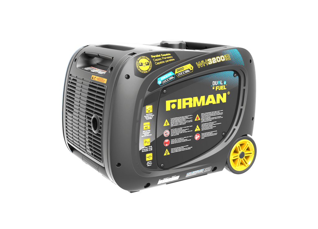 Firman WH02942 2900W/3200W Dual Fuel Electric Start Inverter Generator Manufacturer RFB