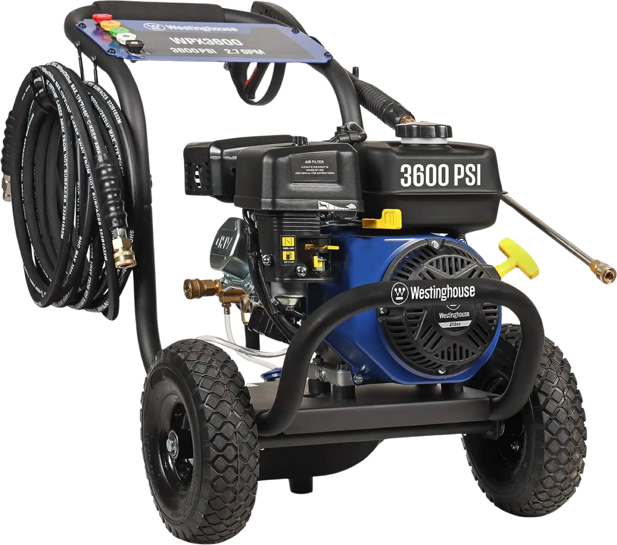 Westinghouse WPX3600 Pressure Washer 3600 PSI 2.7 GPM Gas New