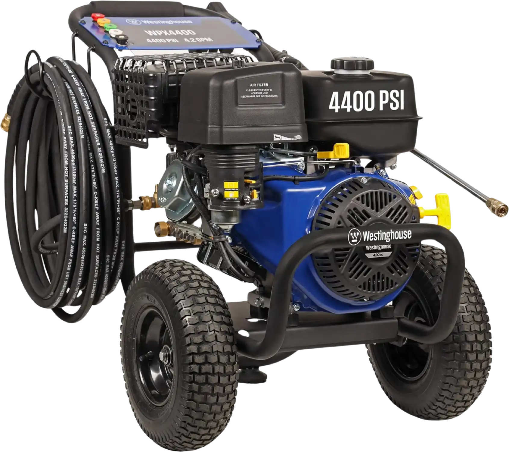 Westinghouse WPX4400 Pressure Washer 4400 PSI 4.2 GPM Gas New