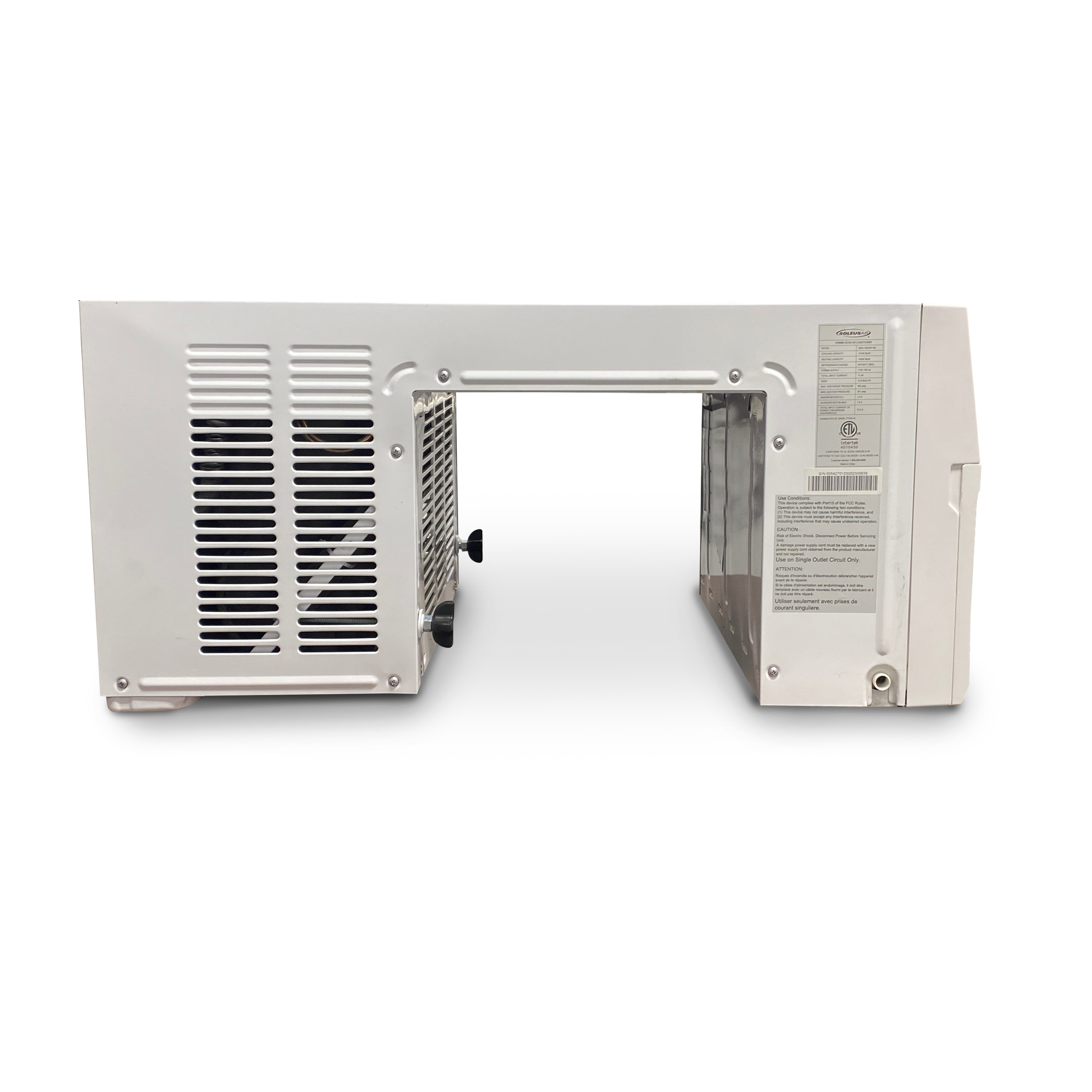 Soleus Air WS5-10HW-301 10,000 BTU Saddle 115V Wi-Fi Window Air Conditioner & Heater New