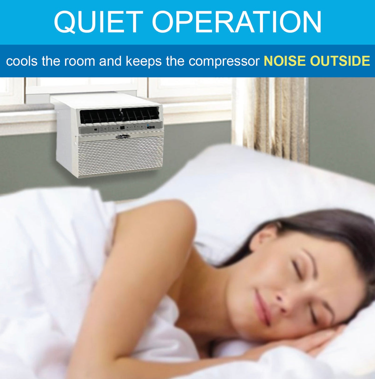 Soleus Air WS5-10HW-301 10,000 BTU Saddle 115V Wi-Fi Window Air Conditioner & Heater New