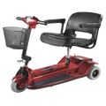 Zip'r 3 XTRA Mobility Scooter 3 Wheel 265 lbs. Capacity 24V 12 Miles 4.25MPH TSA Approved Red New