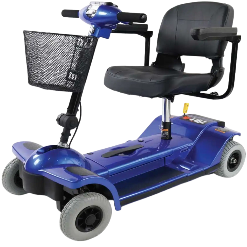 Zip'r 4 XTRA Traveler Long Range Mobility Scooter Blue New