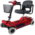 Zip'r 4 XTRA Traveler Long Range Mobility Scooter Red New