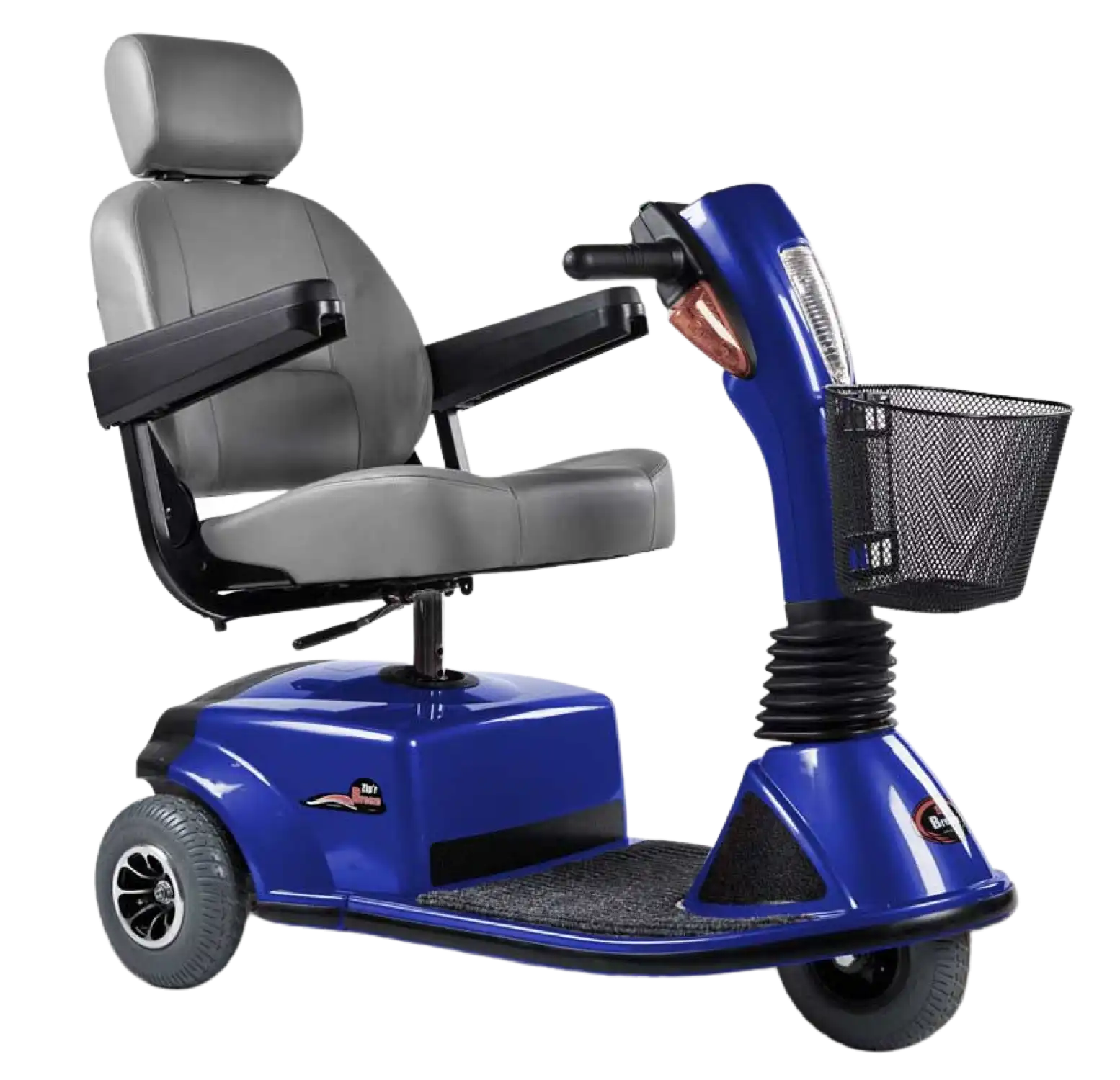 Zip'r Breeze 3-Wheel 24V 250W Heavy Duty Mobility Scooter Blue New