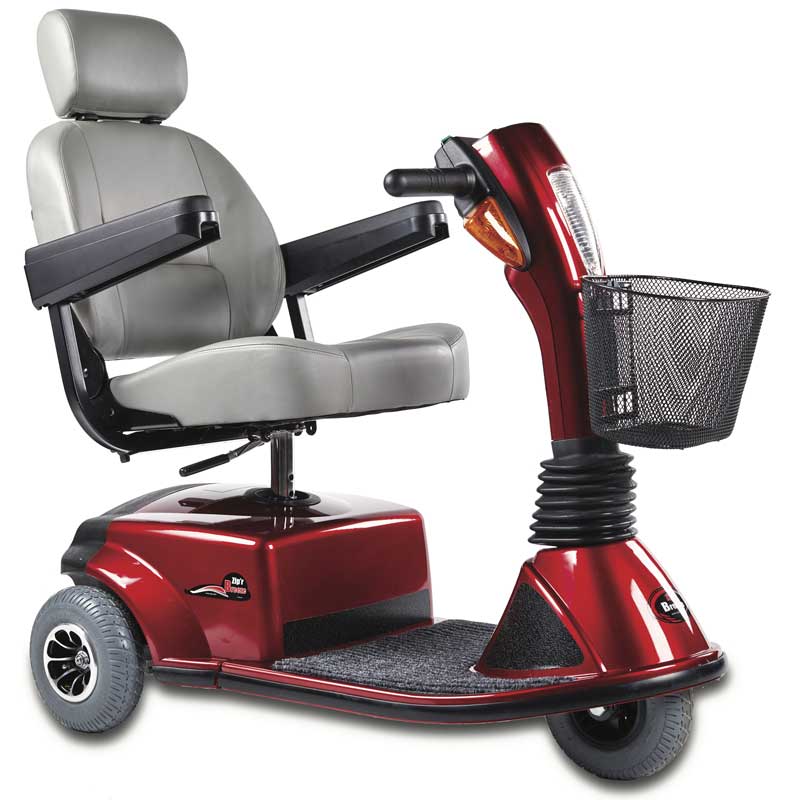 Zip'r Breeze 3-Wheel 24V 250W Heavy Duty Mobility Scooter Blue New