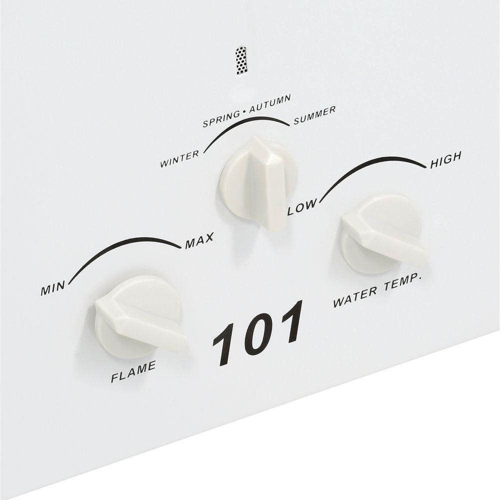 EZ Tankless EZ-101-LP 2.0 GPM 42500 BTU Outdoor Propane Gas Portable Tankless Water Heater New
