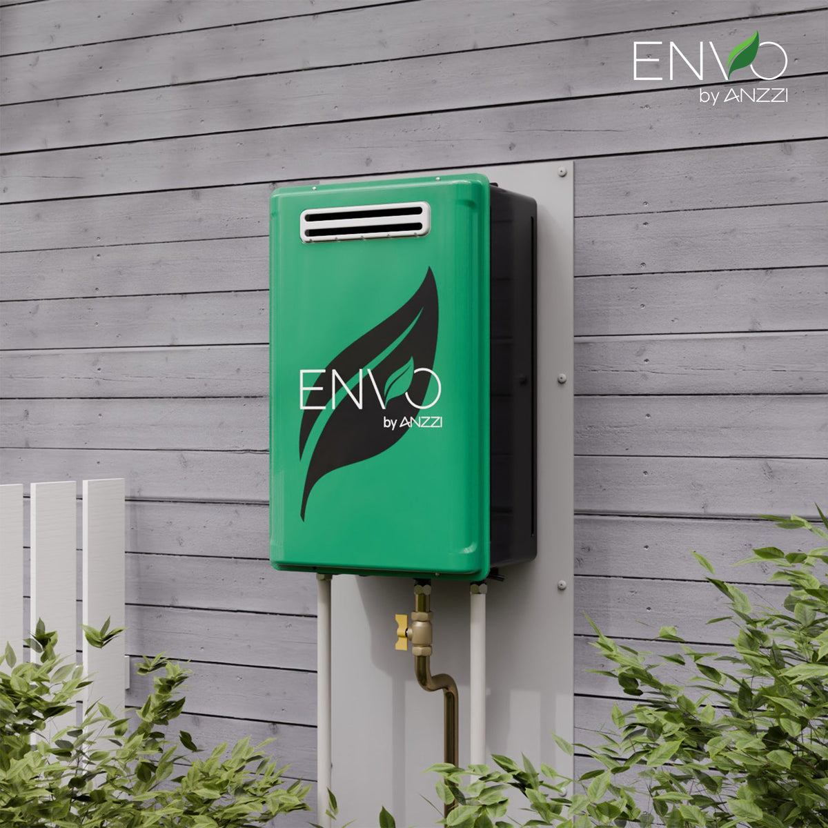Anzzi Envo Tankless Water Heater Outdoor Natural Gas 8.3 GPM 199,000 BTU 120V New