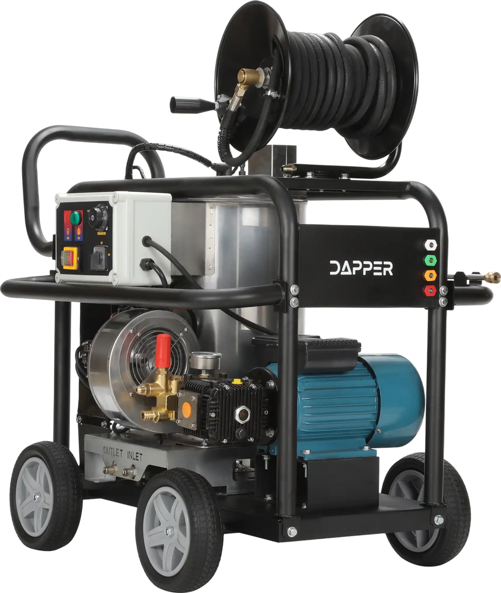 Dapper Supply Electric Pressure Washer Hot Water 2610 PSI 4 GPM 120V New